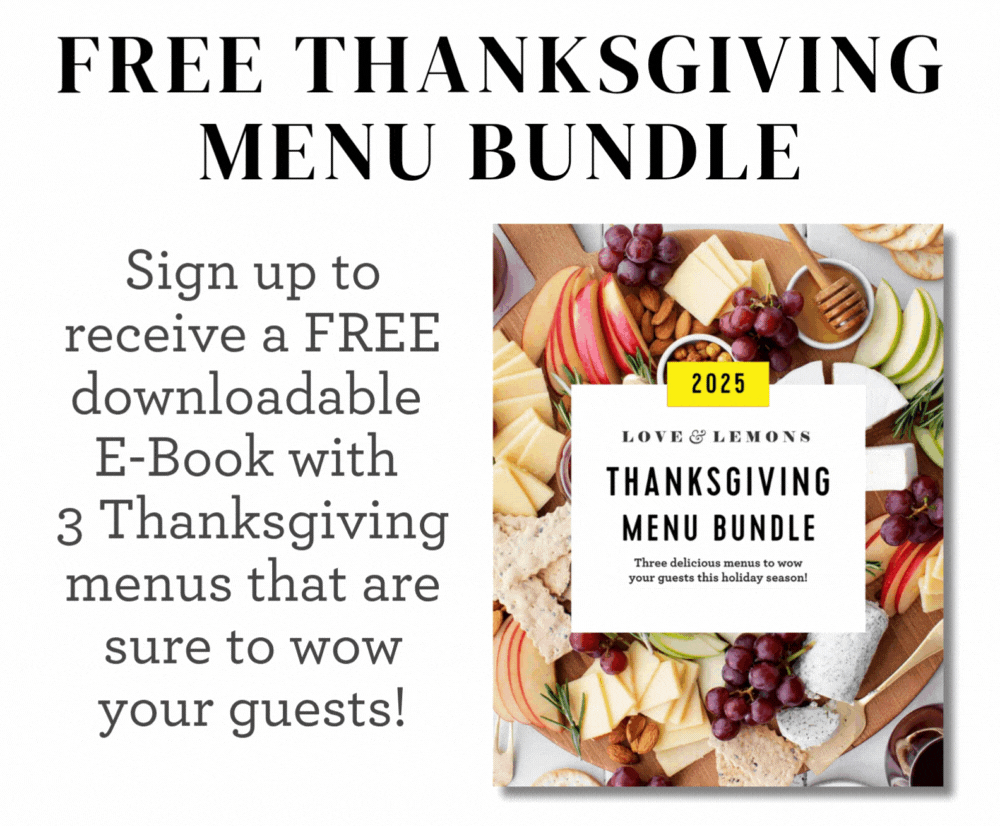 Free thanksgiving menu bundle. Sign up to receive a free downloadable E-Book with 3 Thanksgiving menus that are sure to wow your guests!