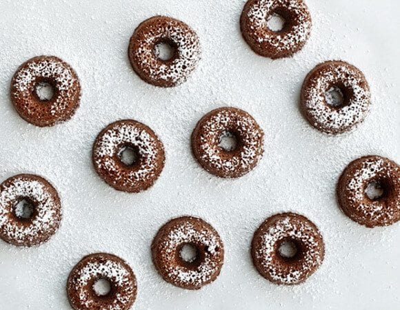 Chocolate-Nutmeg Cake Doughnuts Recipe - Love and Lemons