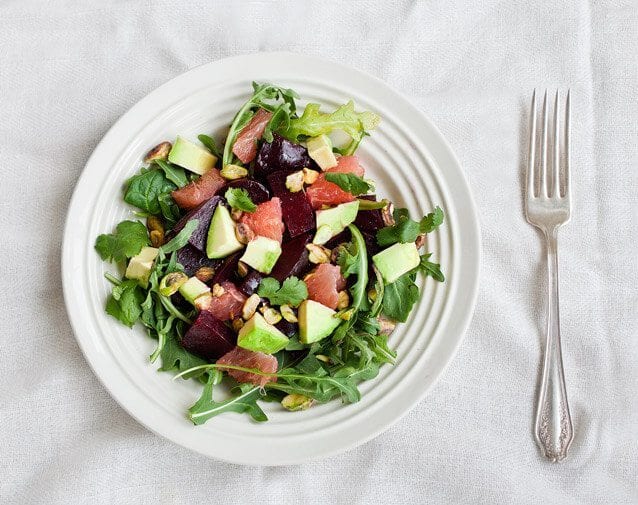 Beet, Avocado & Grapefruit Salad