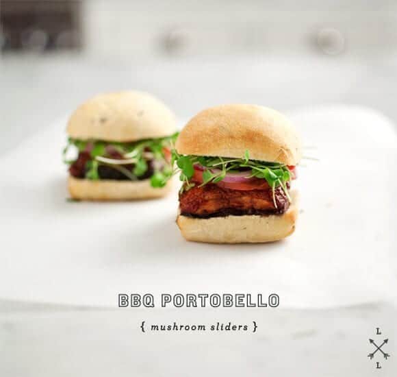 BBQ Portobello Sliders Recipe - 59