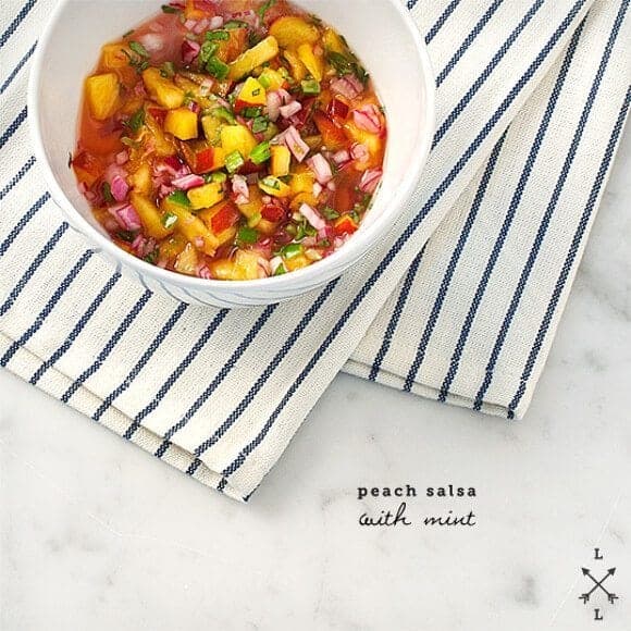 Peach Salsa with Mint Recipe - 55