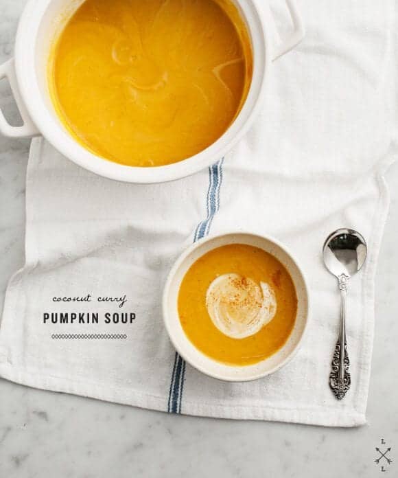 coconut curry pumpkin soup / loveandlemons.com