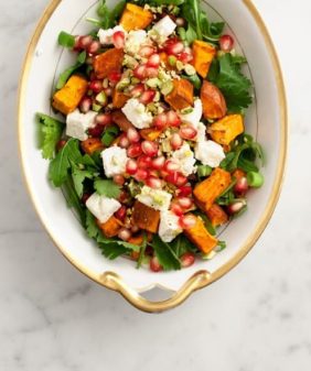 Sweet Potato & Pomegranate Salad // loveandlemons.com