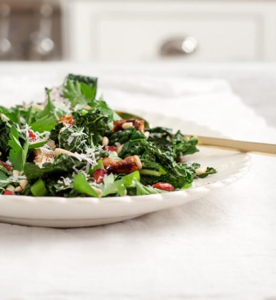 Winter Roasted Kale Salad Recipe Love and Lemons
