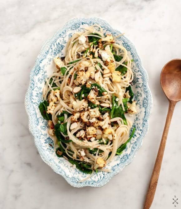 Roasted Cauliflower Pasta