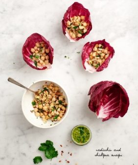 Chickpea Radicchio Wraps / www.loveandlemons.com