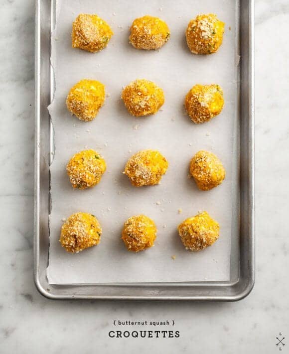 Butternut Squash Croquettes // loveandlemons.com