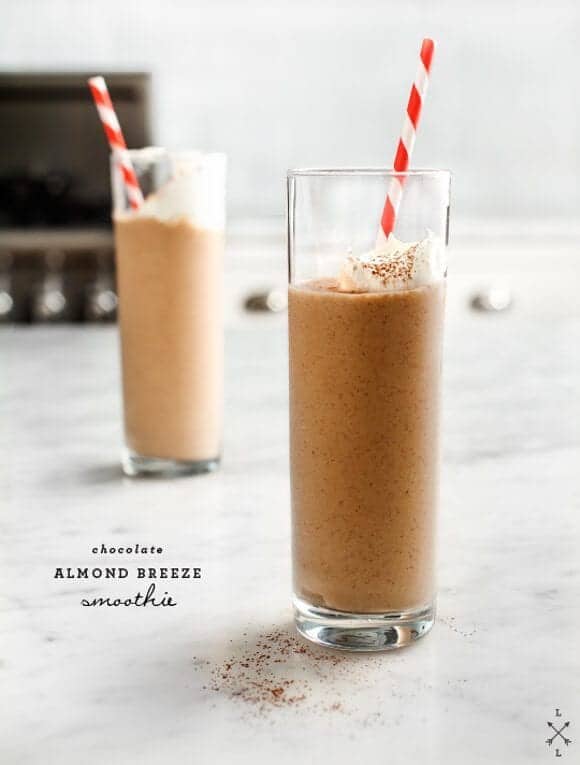 Chocolate & Almond Smoothie // loveandlemons.com