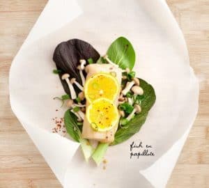 Miso-citrus cod en papillote // loveandlemons.com