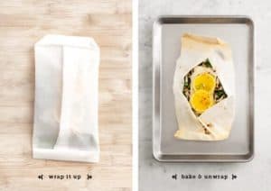 Miso-citrus cod en papillote // loveandlemons.com
