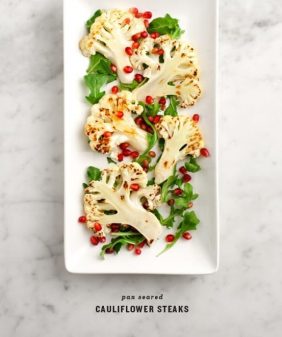 pan seared cauliflower steaks / loveandlemons.com