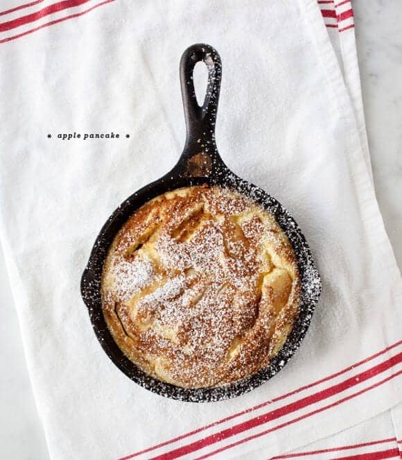 How to make pancakes in a cast iron skillet