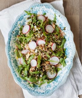 farro salad with kale pesto / loveandlemons.com