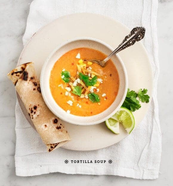 Creamy Tortilla Soup Recipe Love And Lemons