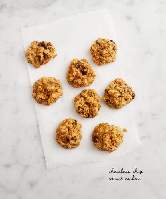 chocolate chip carrot cookies