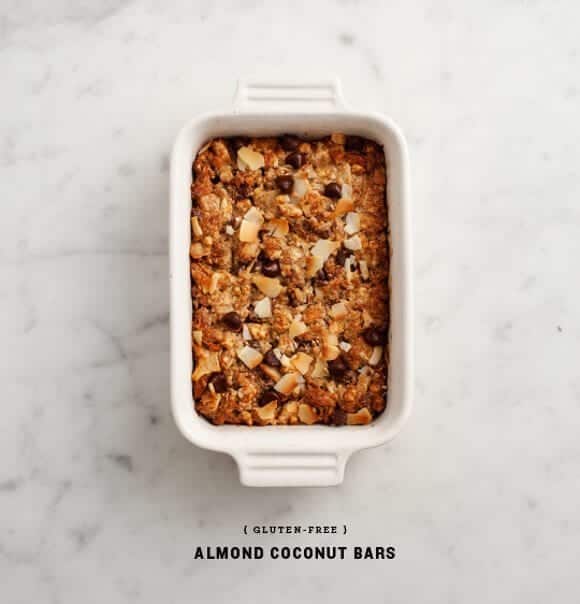 gluten-free almond coconut bars