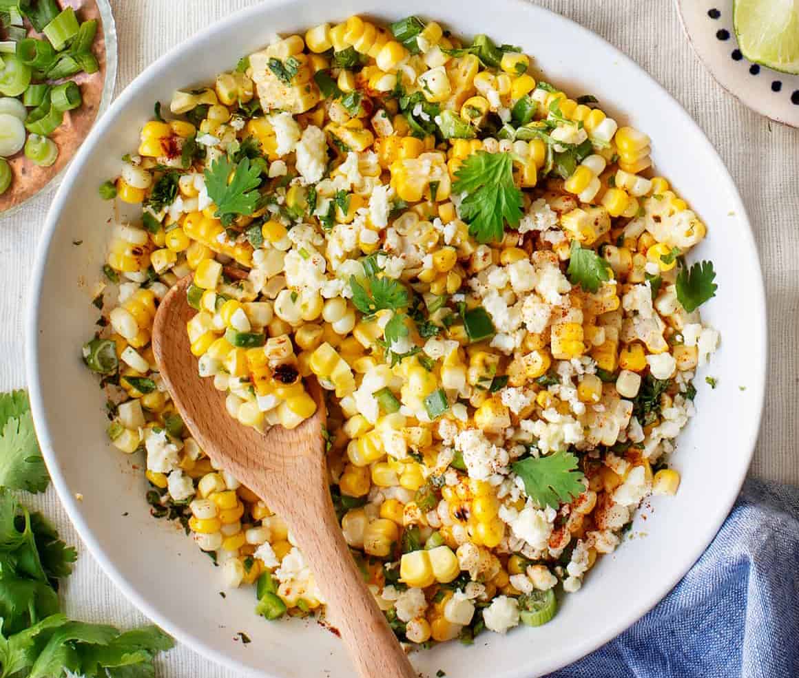 Mexican Street Corn Salad (Esquites)