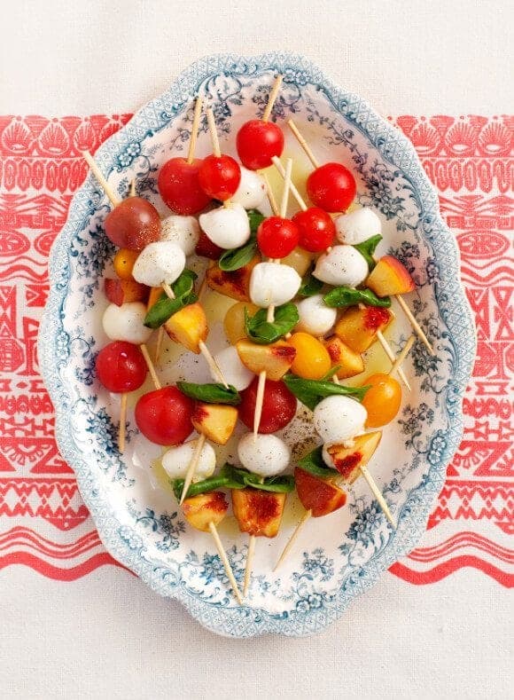 Caprese skewers