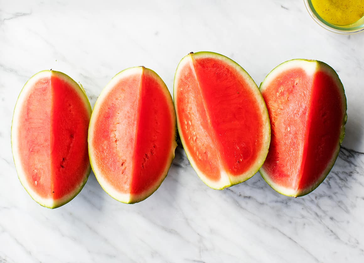 Watermelon Salad with Feta and Mint