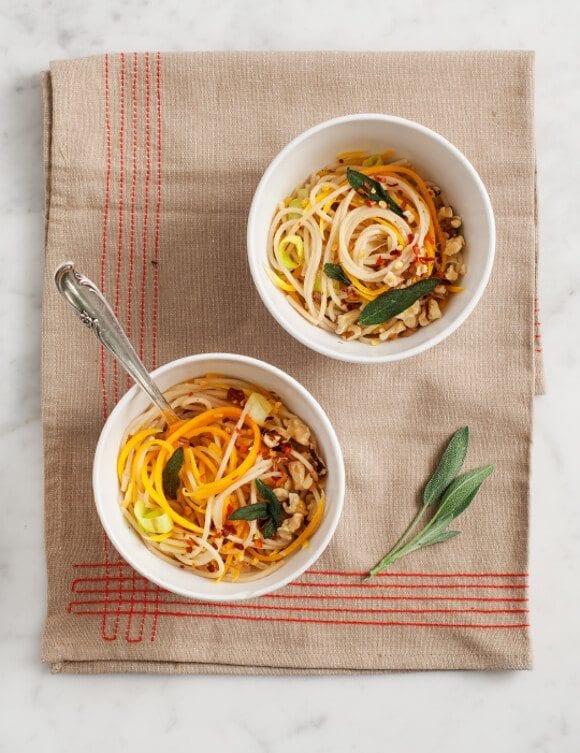 Pasta with Butternut Squash Noodles