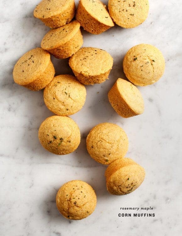 Maple corn muffins