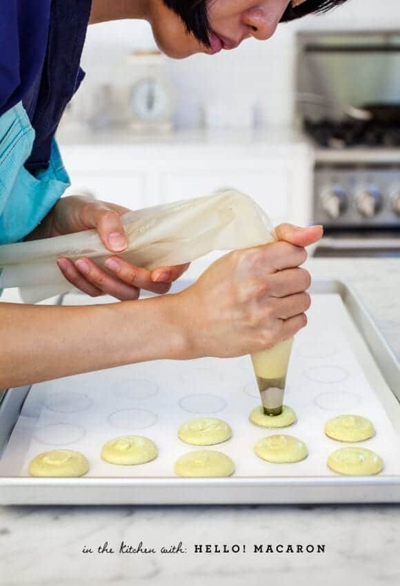 matcha macarons by Hello! Macaron // loveandlemons.com