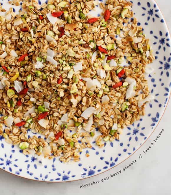 Pistachio Goji Berry Granola Recipe - 53