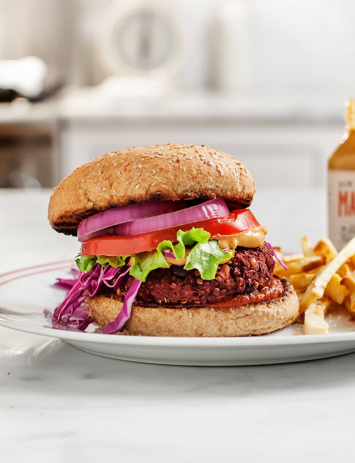 Quinoa burger