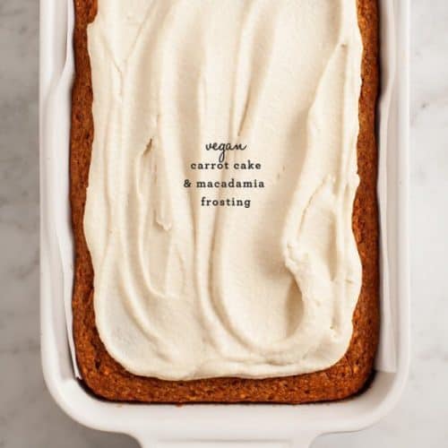 Vegan Carrot Cake