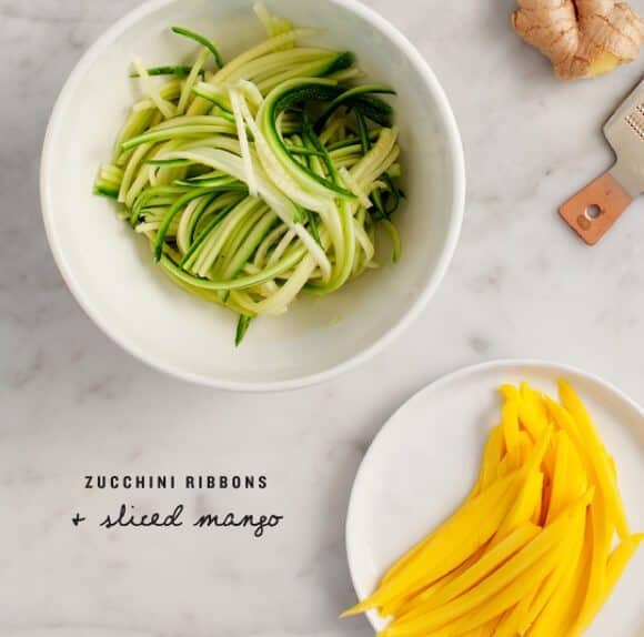 Mango & Zucchini Lettuce Wraps – gourmet recipes