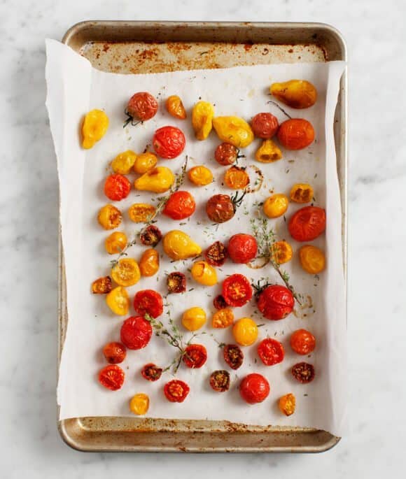 How To Roast Cherry Tomatoes with Garlic & Herbs - The Original Dish