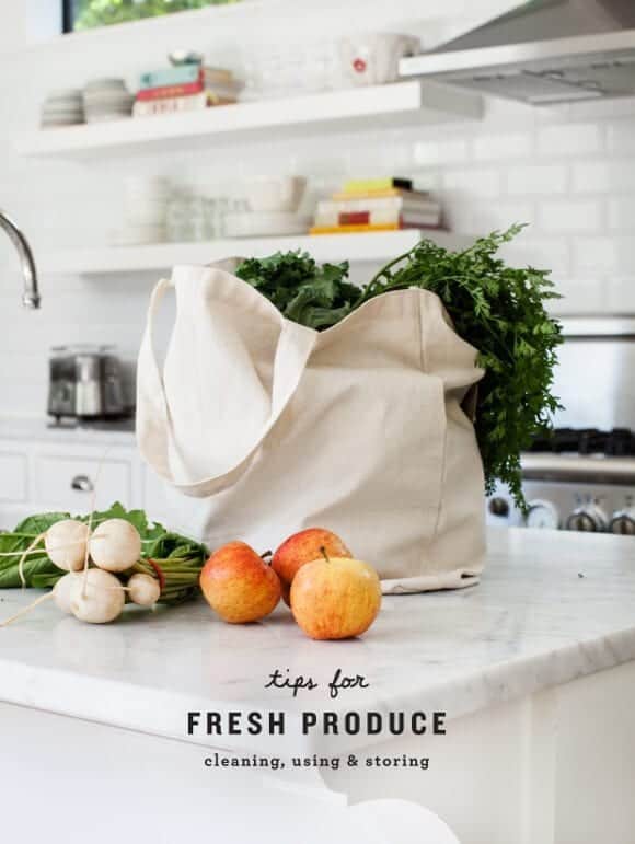 Produce tips  Cleaning  storing   using - 70