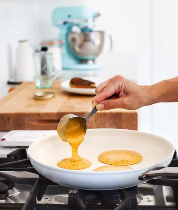 Gluten-free Pumpkin Pancakes Gluten-free pumpkin pancakes