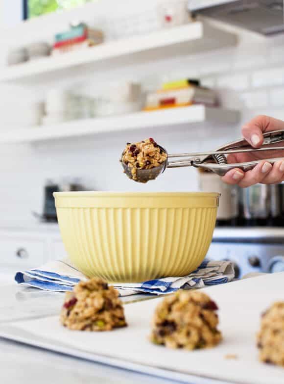 Pistachio Cranberry Cookies / @loveandlemons #vegan