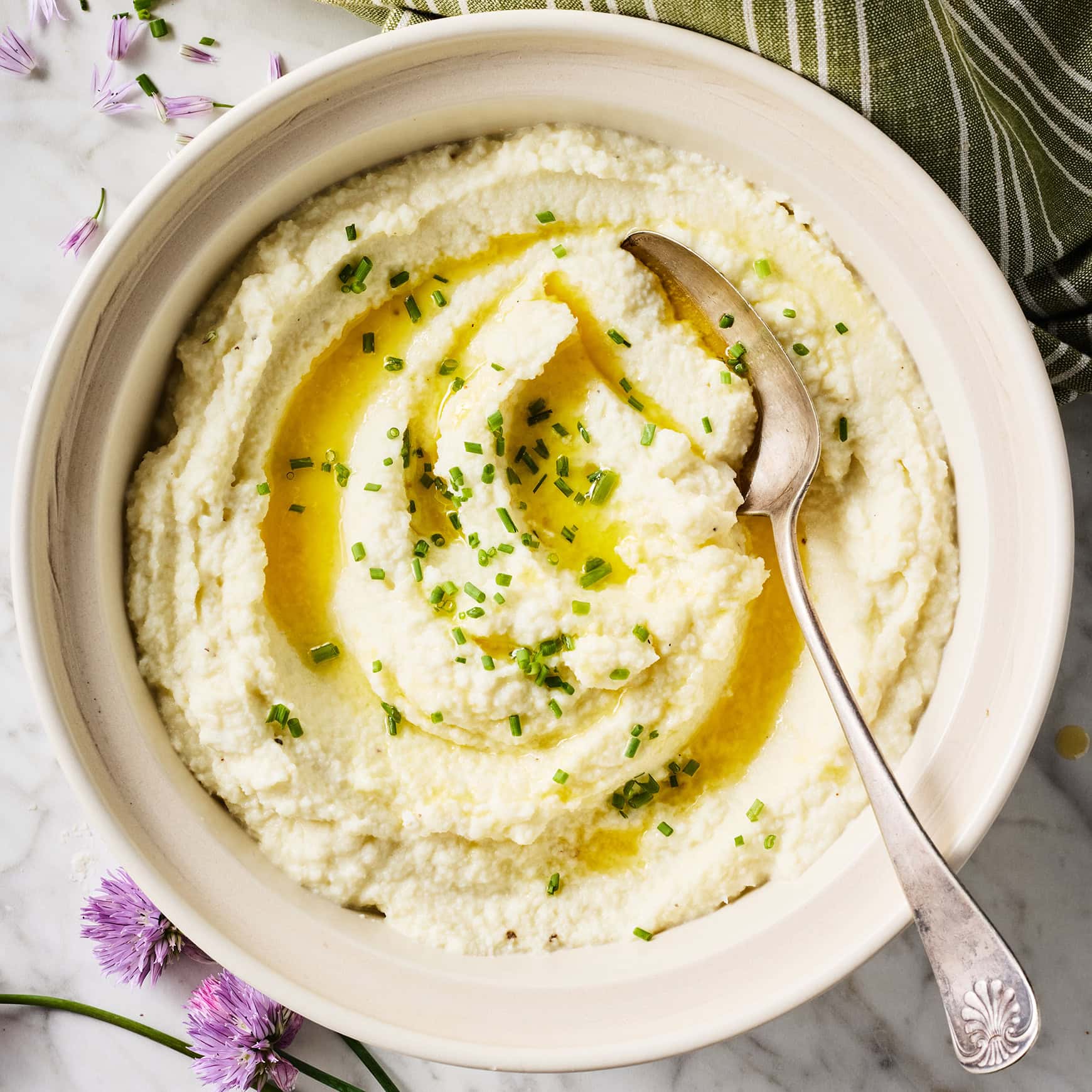 cauliflower mashed potatoes recipe