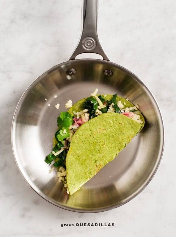 Green Quesadillas Recipe - Love and Lemons