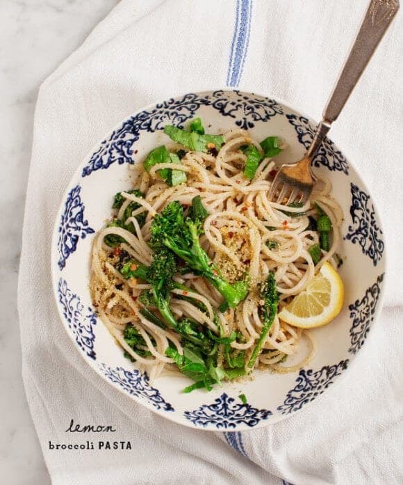 Lemon Broccoli Pasta + Exciting News! Recipe - Love and Lemons