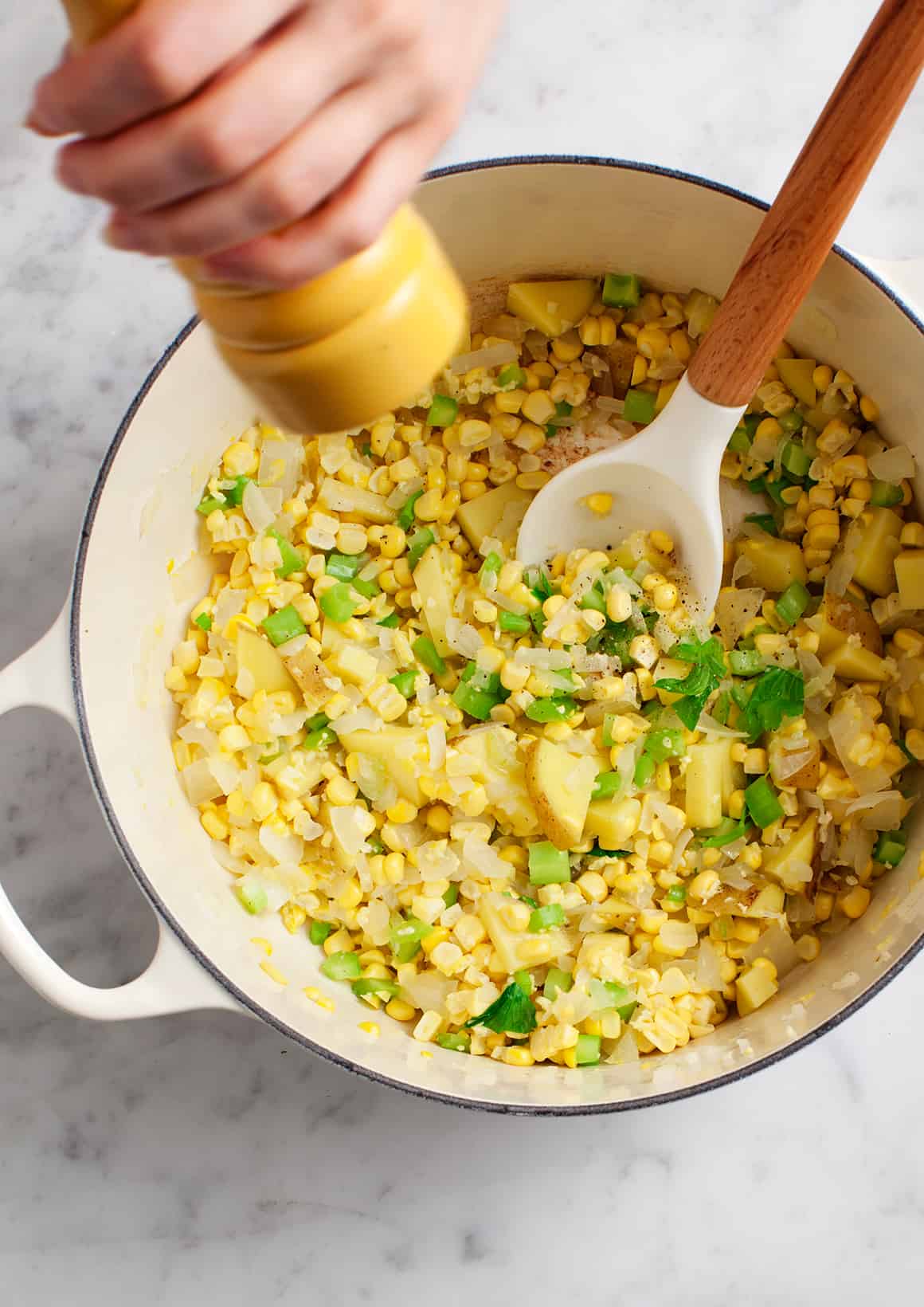 Vegan corn chowder recipe