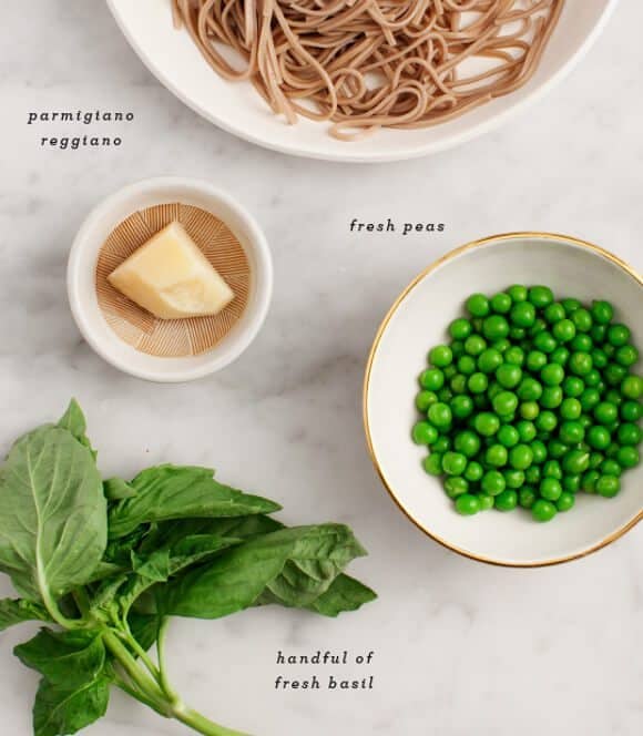Sesame Basil Soba Noodles Sesame Basil Soba Noodles / loveandlemons.com