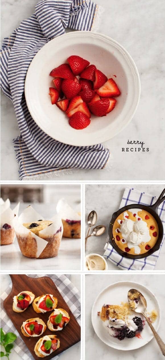 Berry Recipes / loveandlemons.com