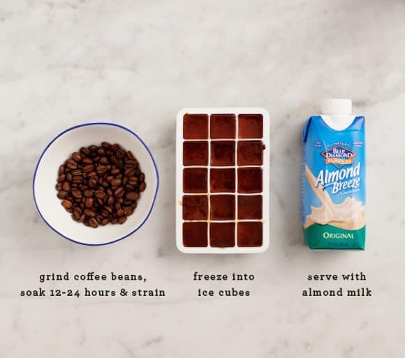 Almond Milk Cold Brew Coffee Latte Recipe - Love and Lemons