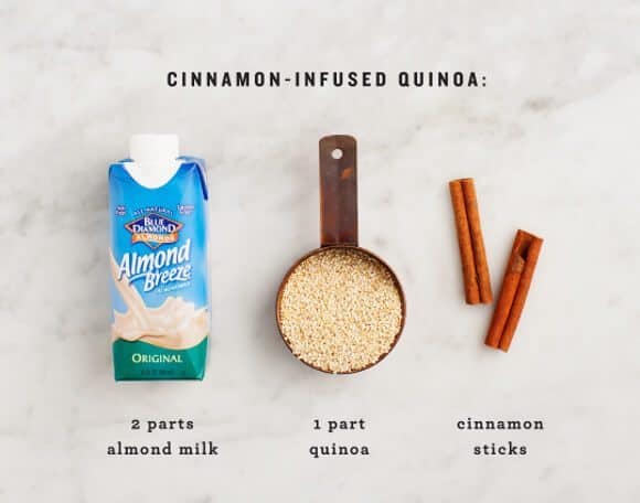 Cinnamon Quinoa Breakfast Bowl Quinoa Breakfast Recipe Ingredients