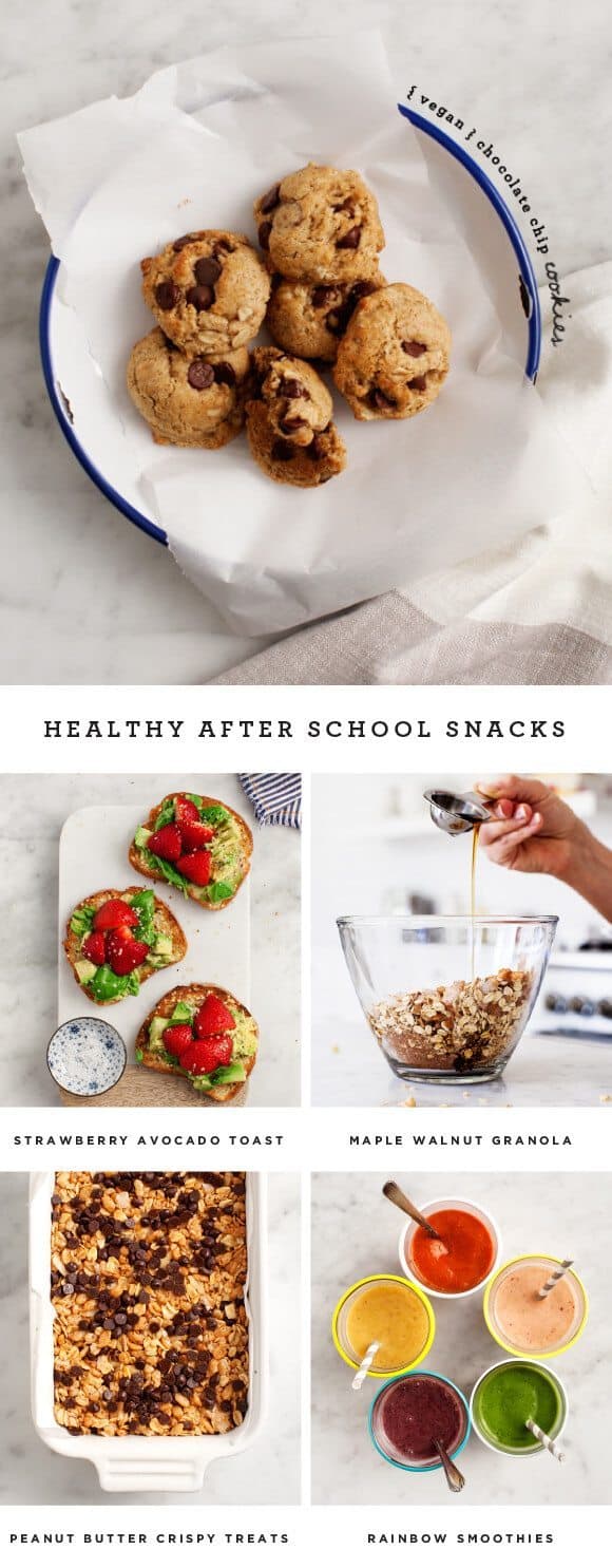 Healthy after school snacks Healthy After School Snacks / @loveandlemons