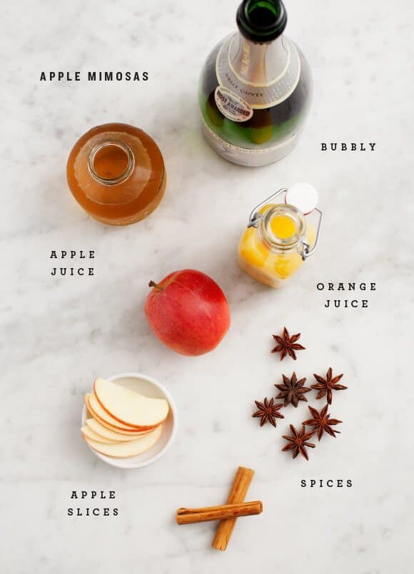 Apple Mimosas and Butternut Baked Eggs Apple Mimosas & Butternut Baked Eggs