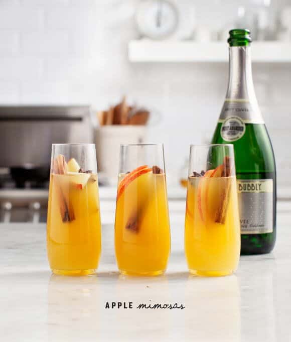 Apple Mimosas and Butternut Baked Eggs Apple Mimosas & Butternut Baked Eggs / loveandlemons.com