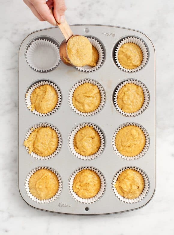 Pumpkin Spiced Corn Muffins Recipe - Love and Lemons