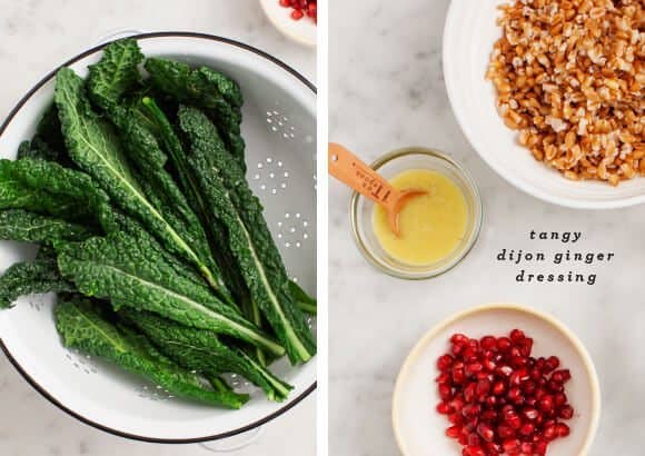 Winter Farro and Kale Salad Winter Farro & Kale Salad