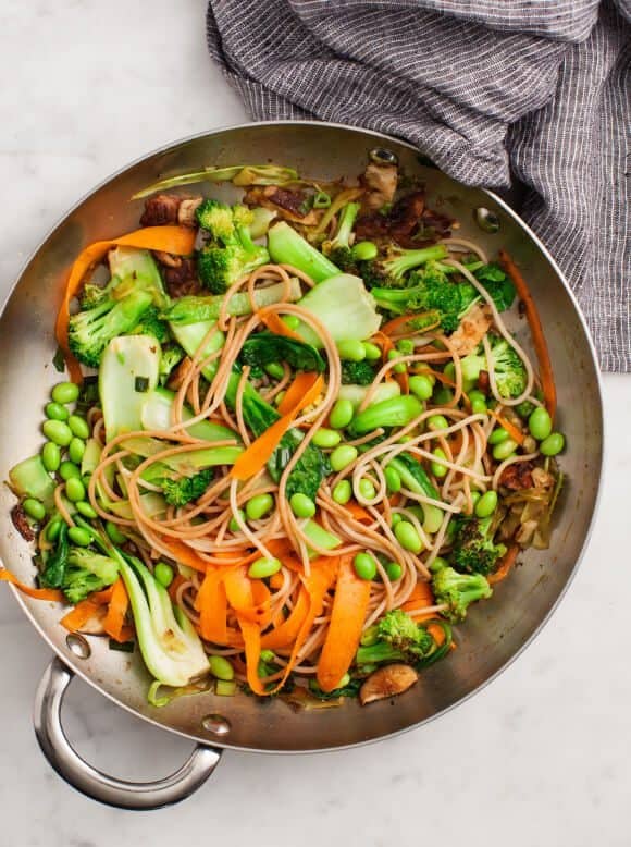 Recette de Wok Japonais, Funky veggie, Recette