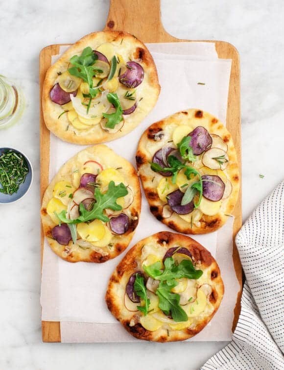 Mini Potato Pizzas