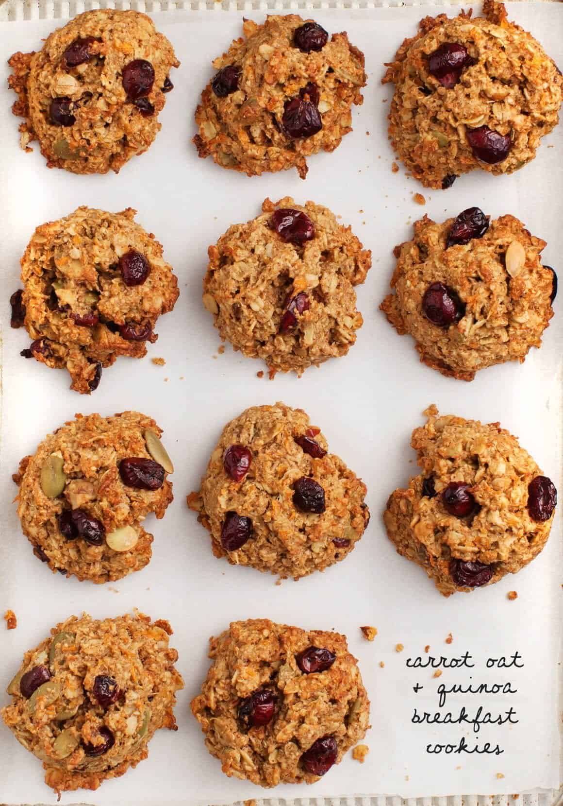 Quinoa Breakfast Cookies